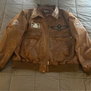 Flavor Vintage Bomber Jacket